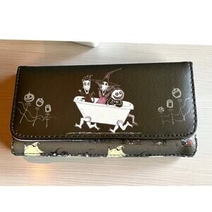 Disney The Nightmare Before Christmas Lock Shock Barrel Oogie Boogie Flap Wallet